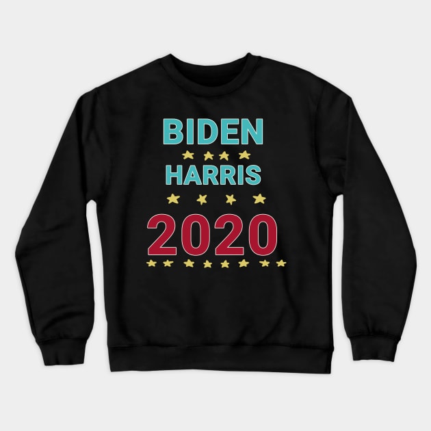 Biden Harris 2020 Crewneck Sweatshirt by TANSHAMAYA